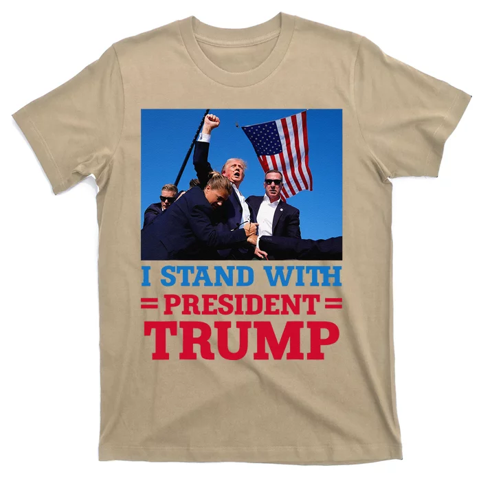 I Stand With President Trump After The Shooting At His Rally T-Shirt