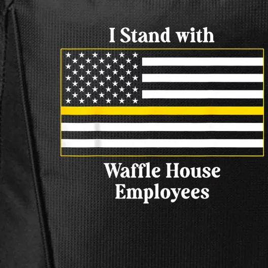 I Stand With House Employees Funny America Flag City Backpack