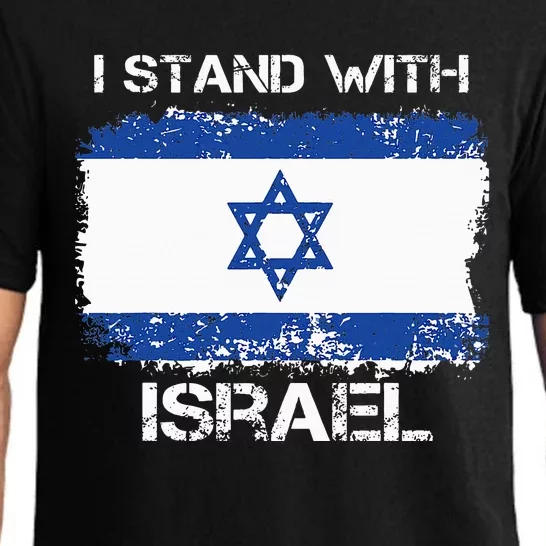 I Stand With Israel Support Israel Love Israeli Pajama Set