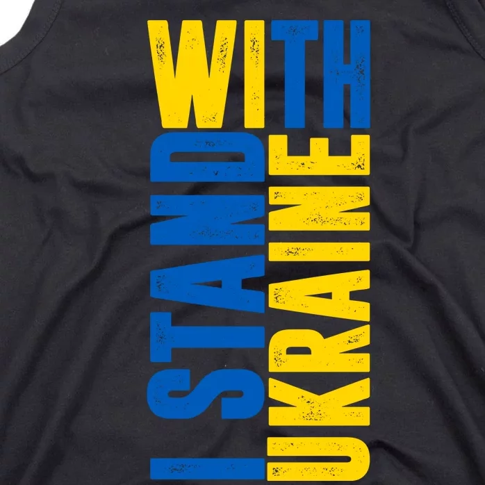 I Stand With Ukraine Tank Top