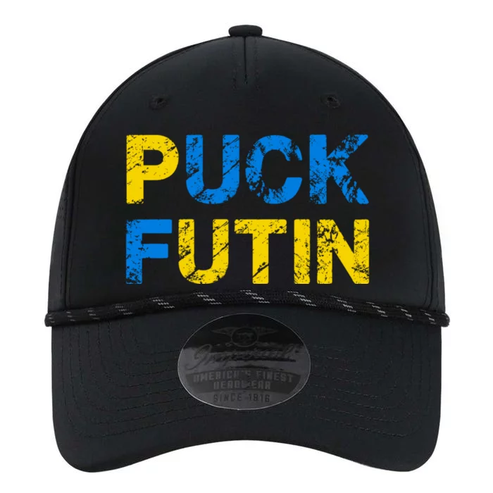 I Stand With Ukraine Puck Futin Support Performance The Dyno Cap