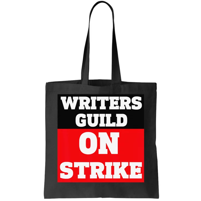 I Stand With Writers Guild Of America Tote Bag