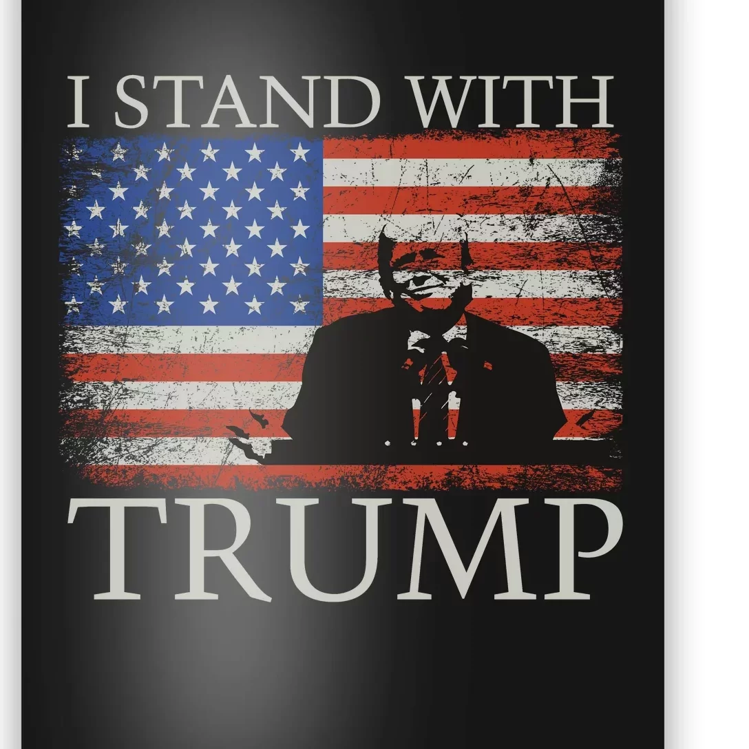 I Stand With Trump Free Trump Indictment Support Donald Trump Poster