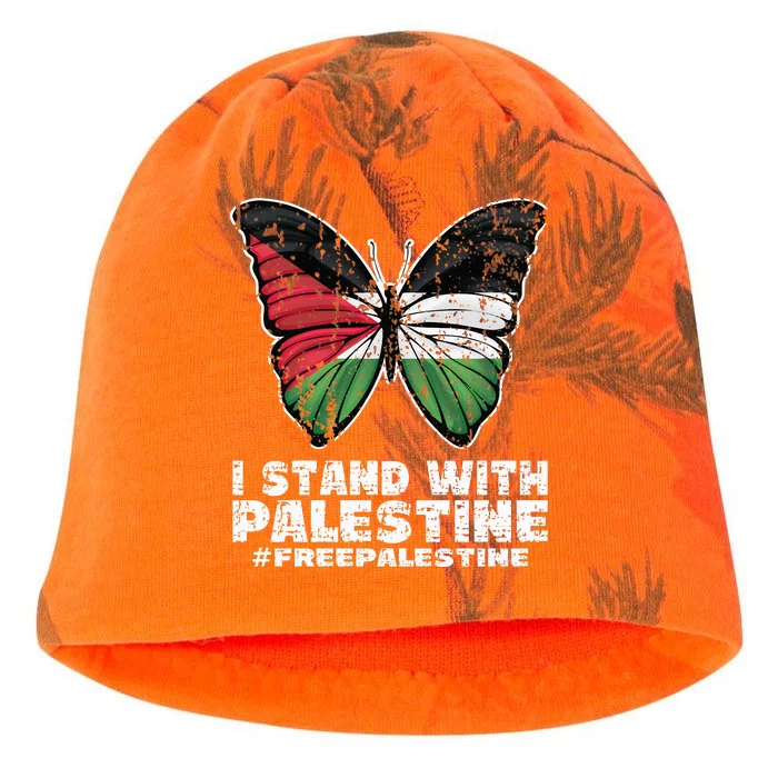 I Stand With Palestine For Their Freedom Free Palestine Kati - Camo Knit Beanie