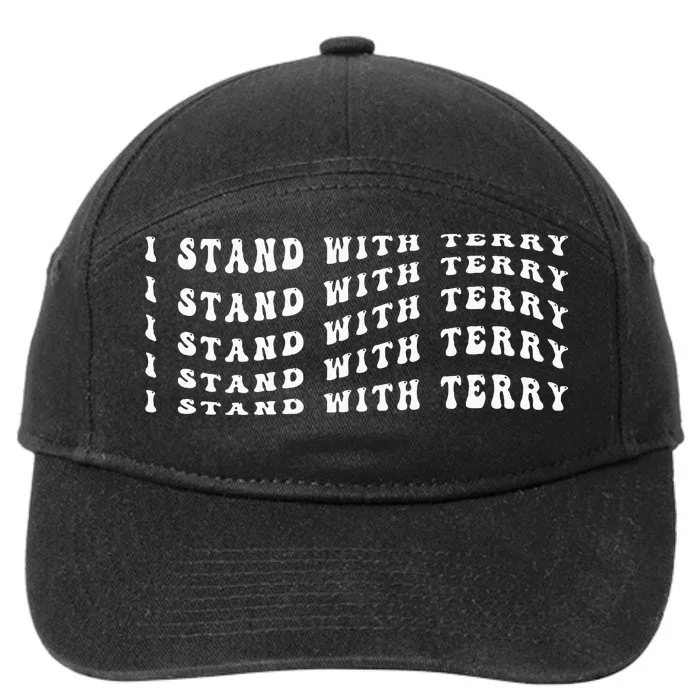 I Stand With Terry Vintage Election 7-Panel Snapback Hat