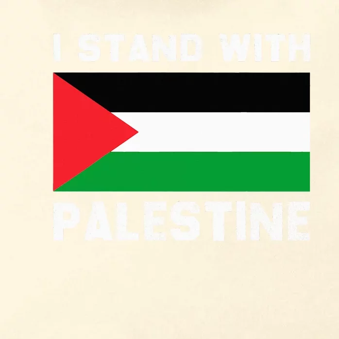 I Stand with Palestine Zip Tote Bag