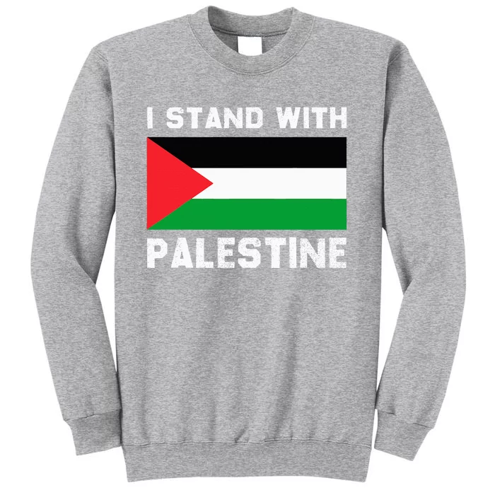 I Stand with Palestine Tall Sweatshirt