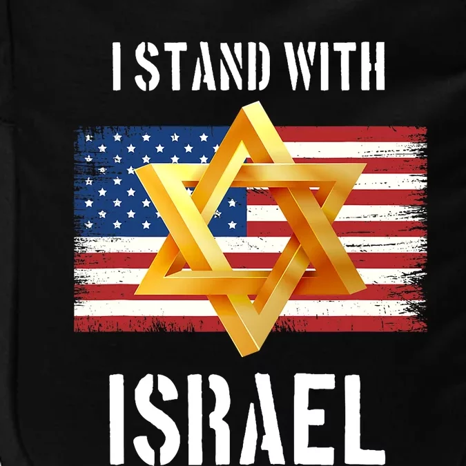 I Stand With Israel Israel Palestine Conflict Support Israel Impact Tech Backpack