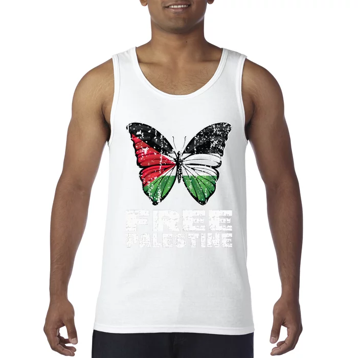 I Stand With Palestine For Their Freedom Free Palestine Tank Top