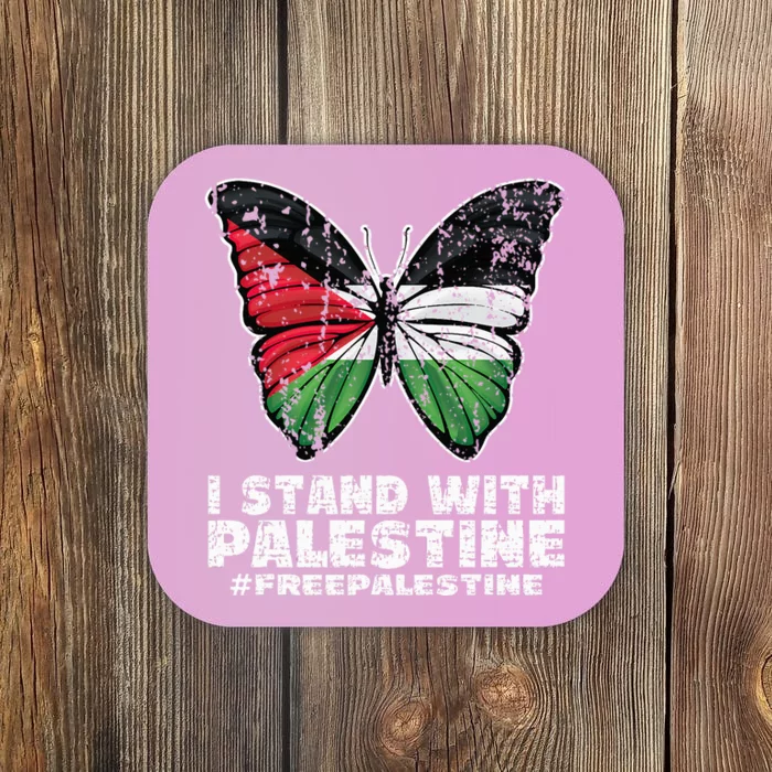 I Stand With Palestine For Their Freedom Free Palestine Coaster