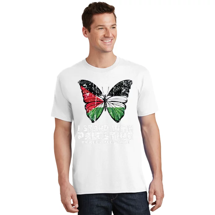 I Stand With Palestine For Their Freedom Free Palestine T-Shirt