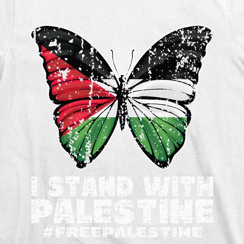 I Stand With Palestine For Their Freedom Free Palestine T-Shirt