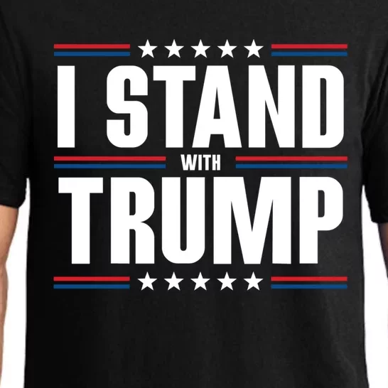 I Stand With Trump: 2024 Election Support Great Gift Pajama Set