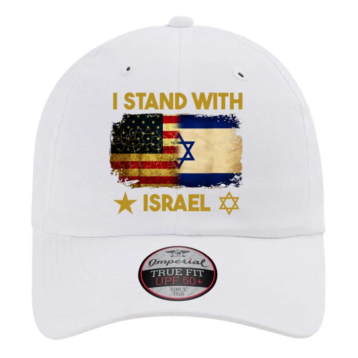 I Stand With Israel I Stand With Israel America Flag Support The Original Performance Cap