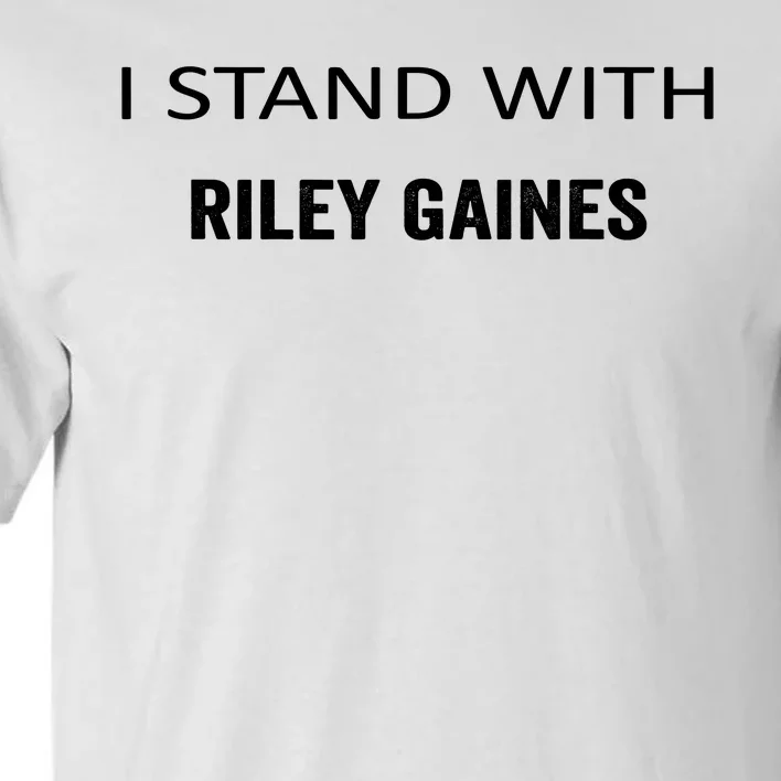 I Stand With Riley Gaines Support Womens Sports Tall T-Shirt