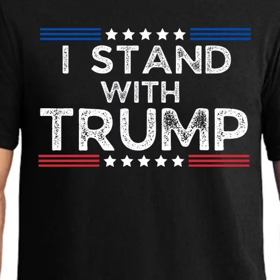 I Stand With President Trump Pajama Set