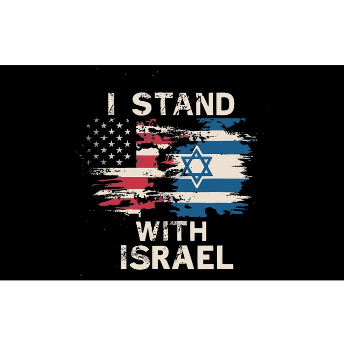 I Stand With Israel Patriotic Bumper Sticker