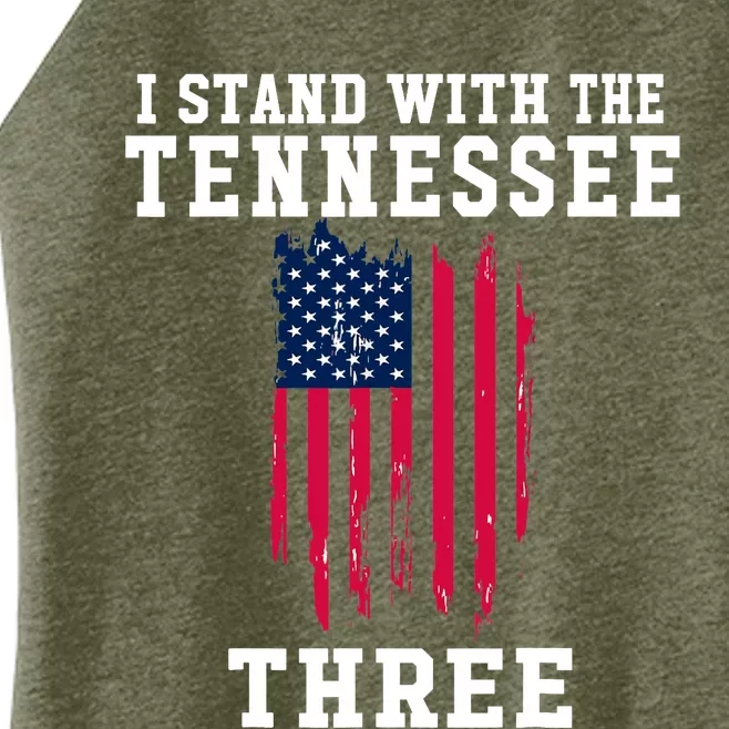 I Stand With The Tennessee Three Women’s Perfect Tri Rocker Tank