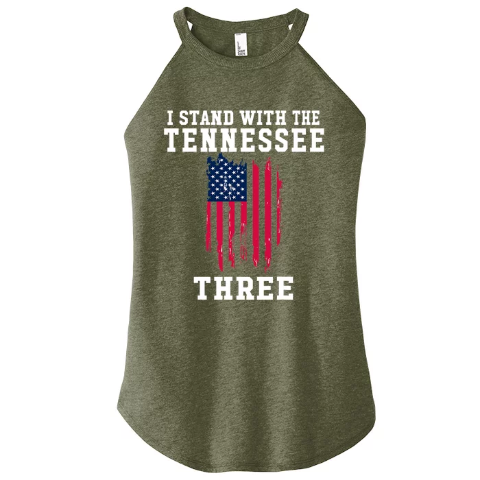 I Stand With The Tennessee Three Women’s Perfect Tri Rocker Tank