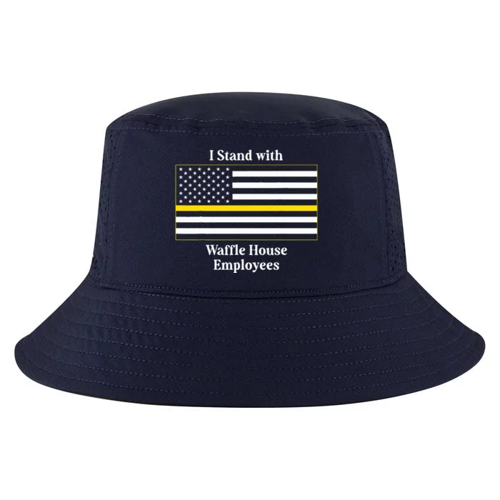 I Stand With W.A.F.F.L.E House Employees Cool Comfort Performance Bucket Hat