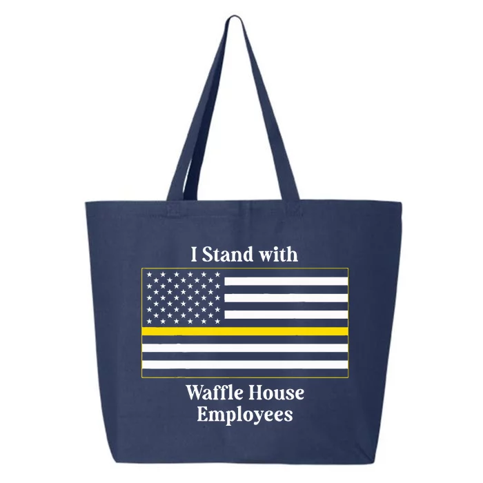 I Stand With W.A.F.F.L.E House Employees 25L Jumbo Tote