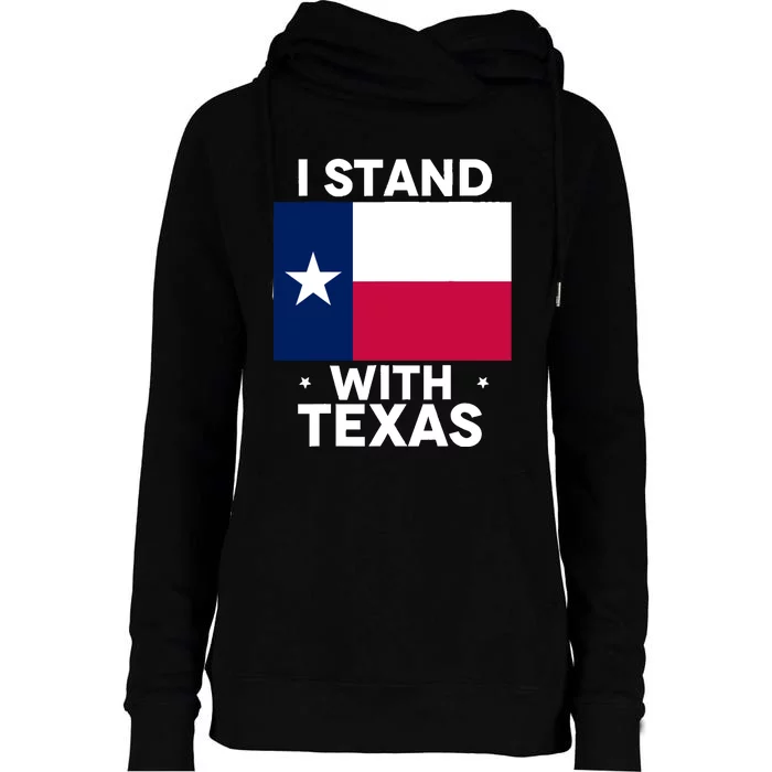 I Stand With Texas Scotus Womens Funnel Neck Pullover Hood