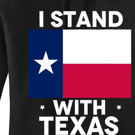 I Stand With Texas Scotus Women's Pullover Hoodie