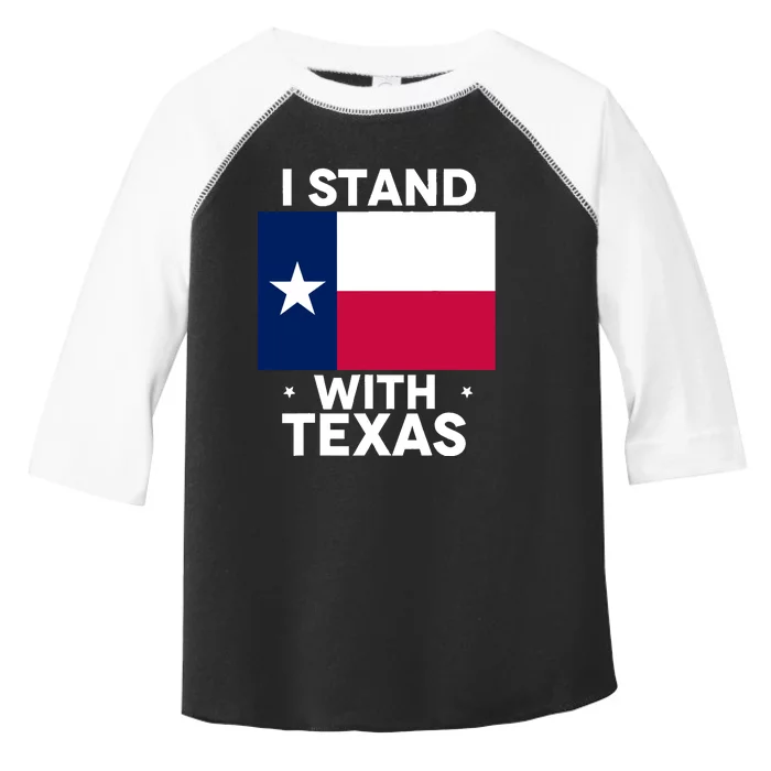 I Stand With Texas Scotus Toddler Fine Jersey T-Shirt