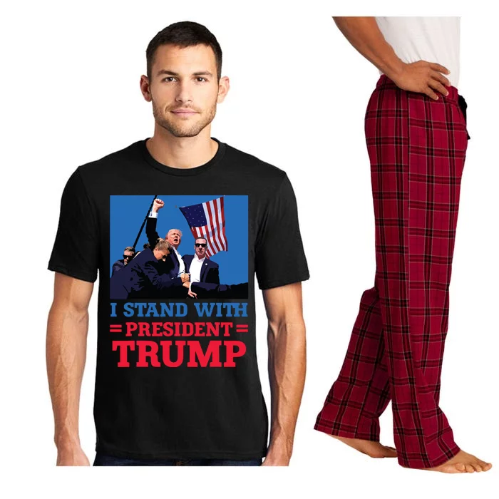 I Stand With President Trump After The Shooting At His Rally Pajama Set