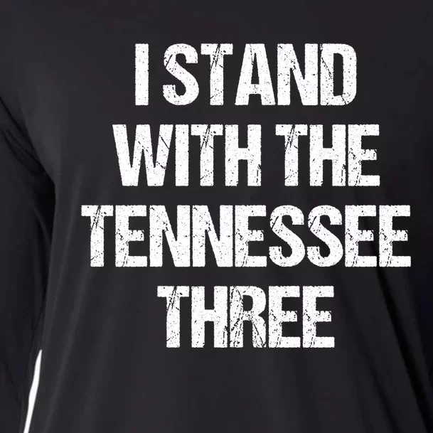 I Stand With The Tennessee Three Cooling Performance Long Sleeve Crew