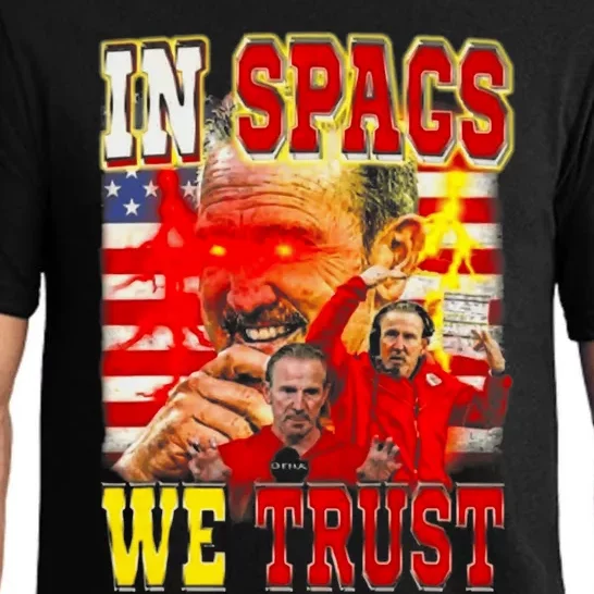 In Spags We Trust Coach Football Fan Pajama Set