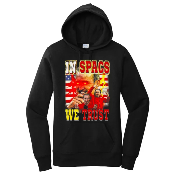 In Spags We Trust Coach Football Fan Women's Pullover Hoodie