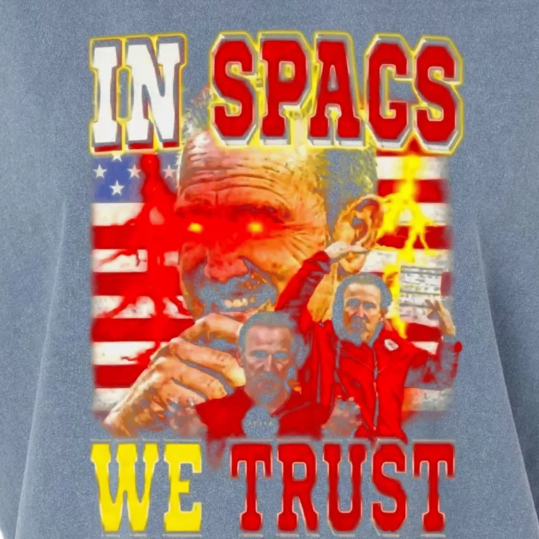 In Spags We Trust Coach Football Fan Garment-Dyed Women's Muscle Tee