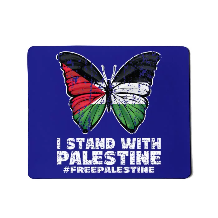 I Stand With Palestine For Their Freedom Free Palestine Mousepad