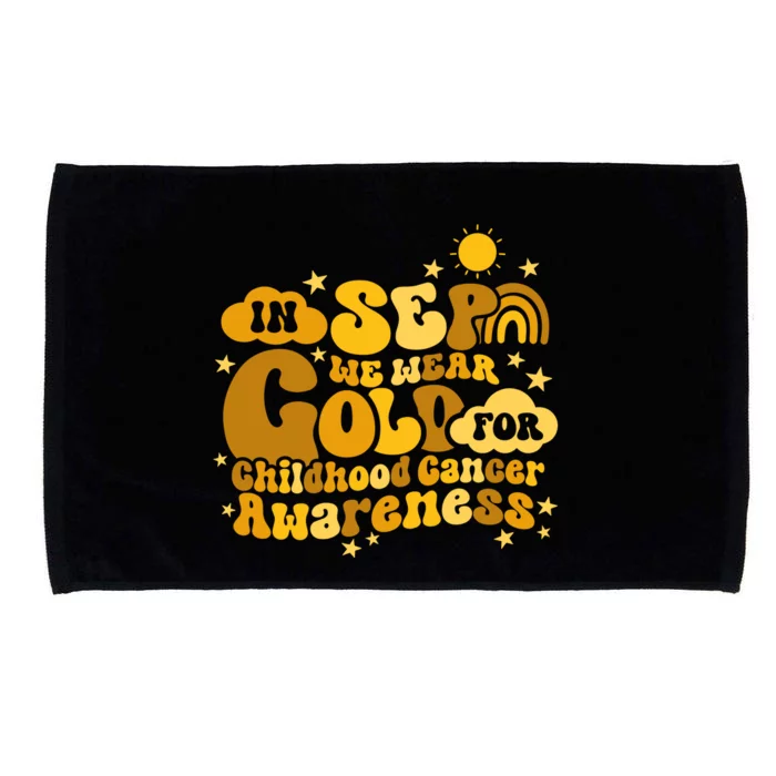 In September We Wear Gold Microfiber Hand Towel