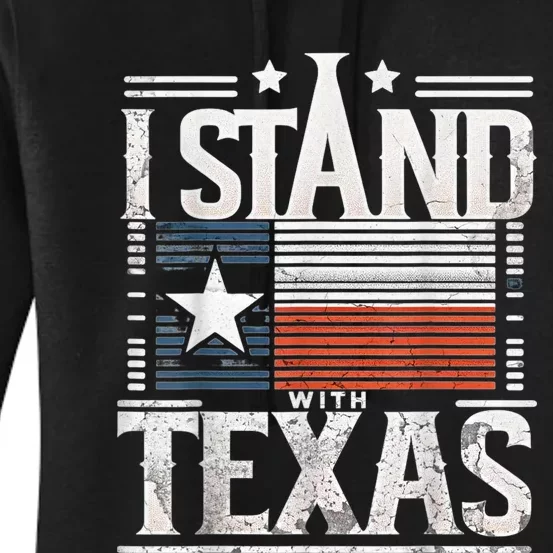 I Stand With Texas Scotus Women's Pullover Hoodie