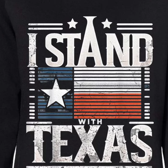 I Stand With Texas Scotus Womens California Wash Sweatshirt