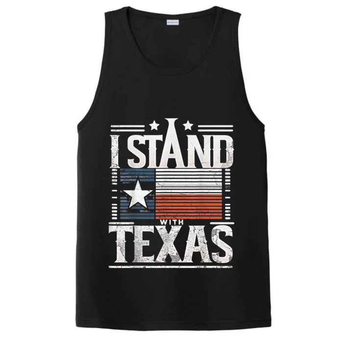 I Stand With Texas Scotus Performance Tank