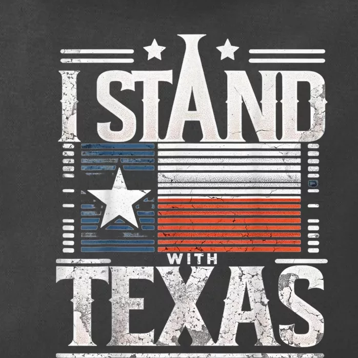 I Stand With Texas Scotus Zip Tote Bag