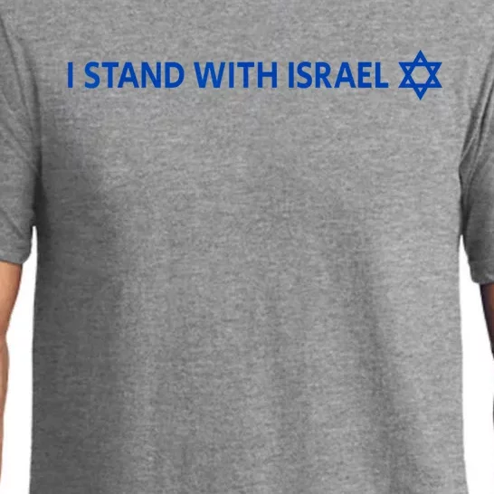 I Stand With Israel | Israeli Flag Jewish Star Of David Pajama Set