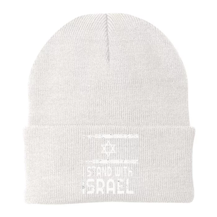 I Stand With Israel Knit Cap Winter Beanie