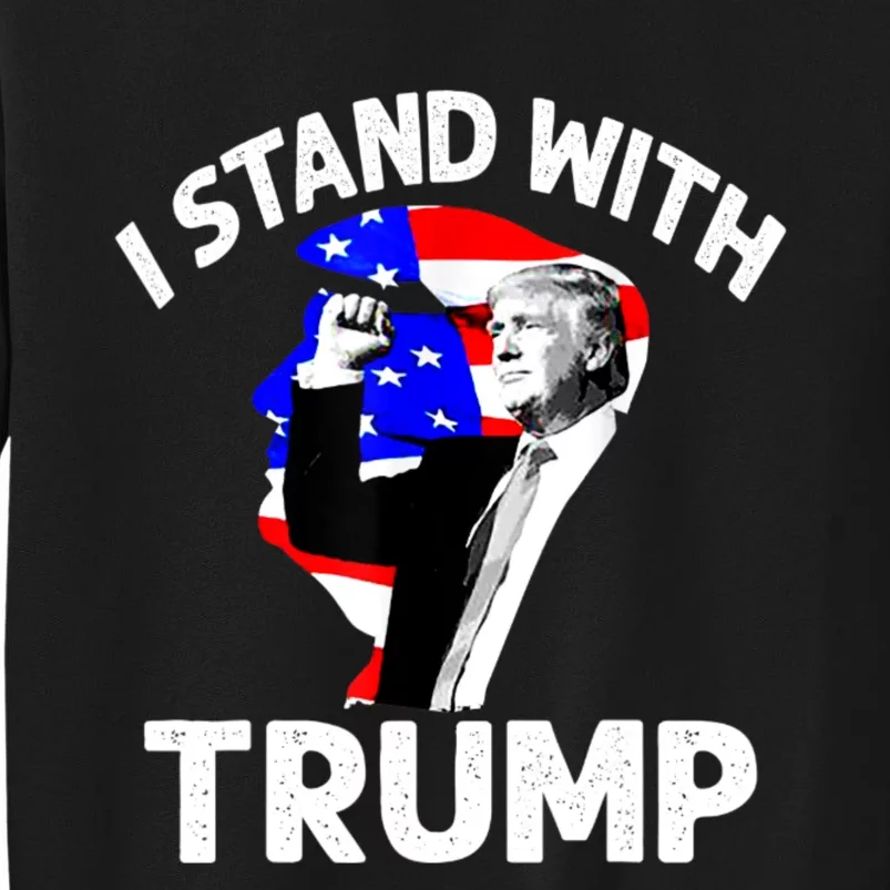 I Stand With President Trump MaraLago Trump Support Sweatshirt