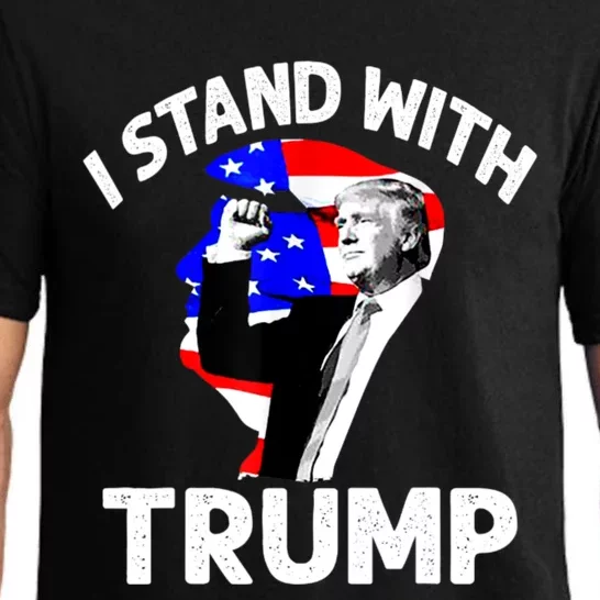 I Stand With President Trump MaraLago Trump Support Pajama Set