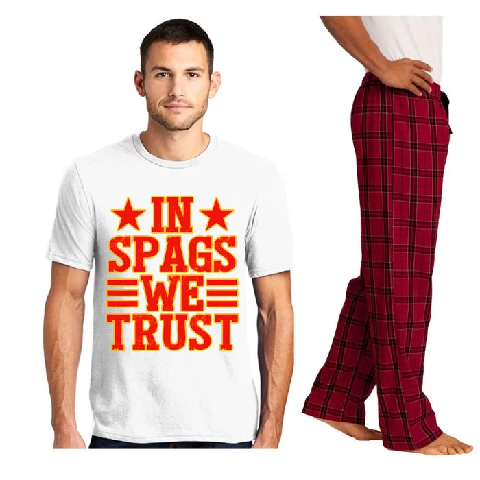 In Spags We Trust Trending Design Pajama Set