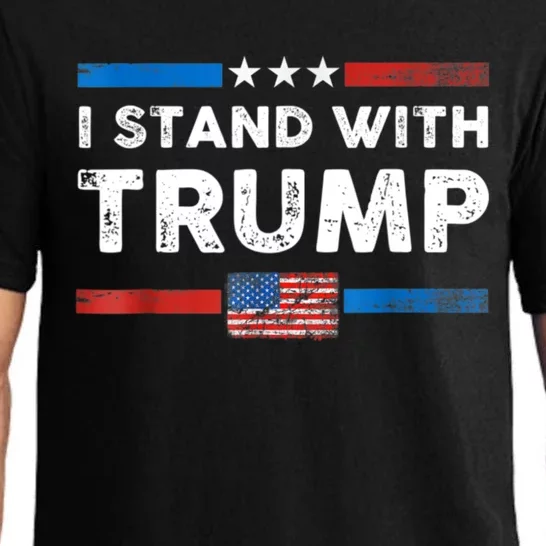 I Stand With President Trump MaraLago Trump Support Pajama Set