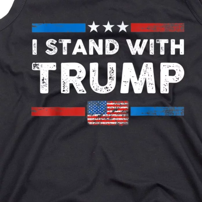 I Stand With President Trump MaraLago Trump Support Tank Top