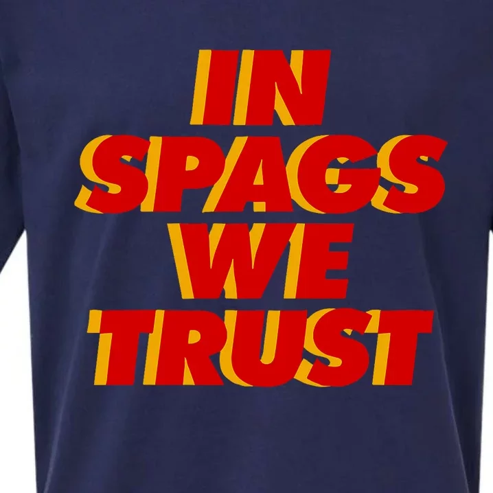 In Spags We Trust Sueded Cloud Jersey T-Shirt