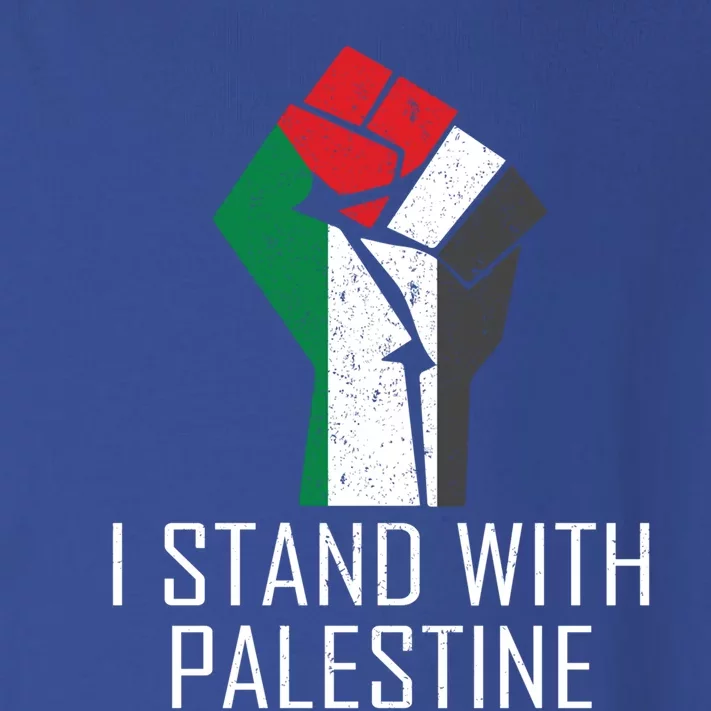 I Stand With Palestine Supporters Free Gaza Jerusalem Gift Toddler Long Sleeve Shirt