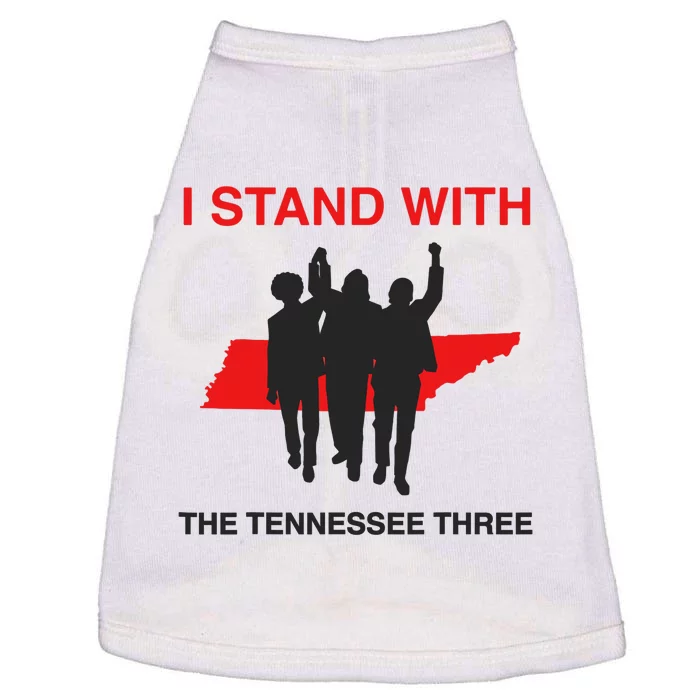 I STAND WITH THE TENNESSEE THREE Doggie Tank