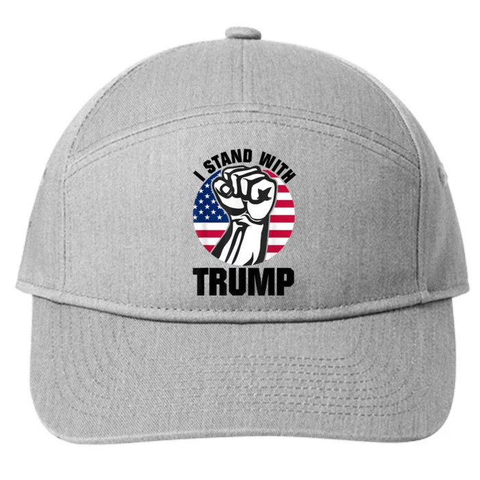 I Stand With Trump 7-Panel Snapback Hat